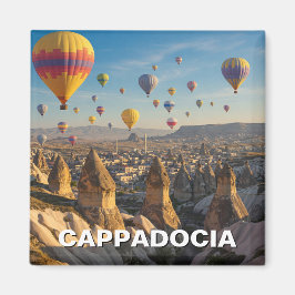 Cappadocia Turkey Luftballongs Travel Magnet
