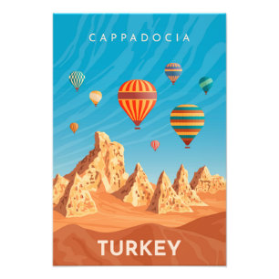 Cappadocia Turkey Travel Fototryck