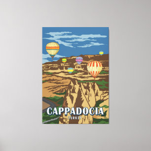 Cappadocia Turkiet Canvastryck