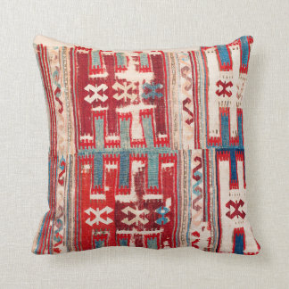 Cappadocian 1800-talet Anatolian Kilim Skriv ut Kudde