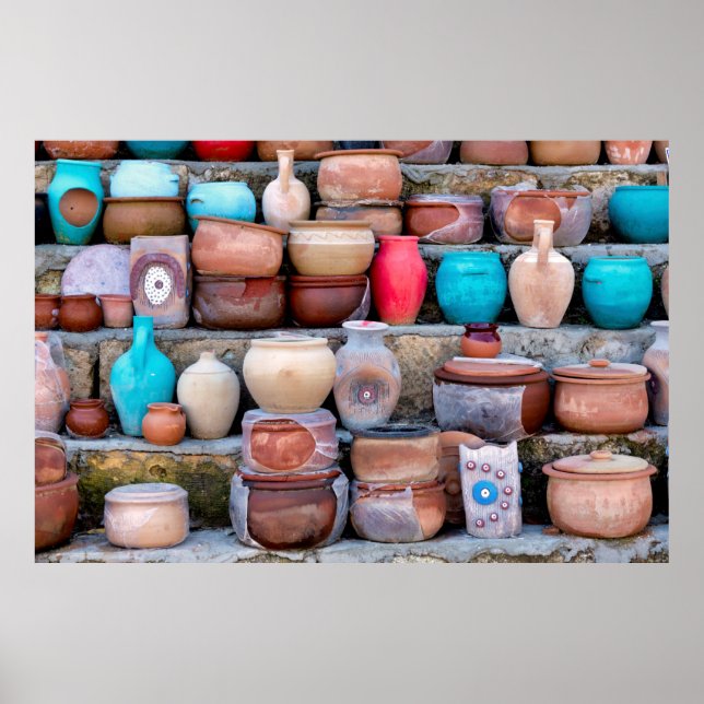 Cappadocian pottery poster (Framsidan)