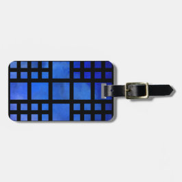 Cappanella V1 - blått kvadrerar Bagagebricka