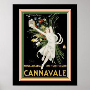 Cappiello Cannavale - Art Deco Skriv ut 16 x 20 Poster