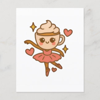 Cappuccina Ballerina Italian Ausweis Flygblad