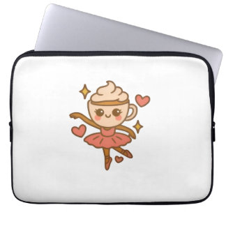 Cappuccina Ballerina Italian Ausweis Laptop Fodral