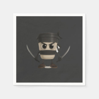 Cappuccino Assassino Funny Italian Pappersservett