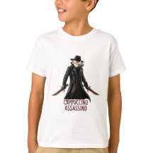 Cappuccino Assassino T-Shirt | Mörk Humor italiens