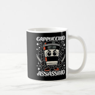Cappuccino-assino italiensk brainrot Coffee Assas Kaffemugg