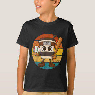 Cappuccino Ino Baseball Cute Italy Brainrot Memine T Shirt