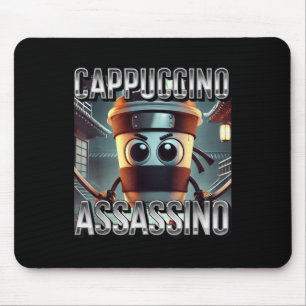 Cappuccino Ino Coffee Älskare Italy Brainrot Meme Musmatta