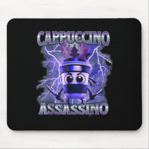 Cappuccino Ino Coffee Älskare Italy Brainrot Meme Musmatta