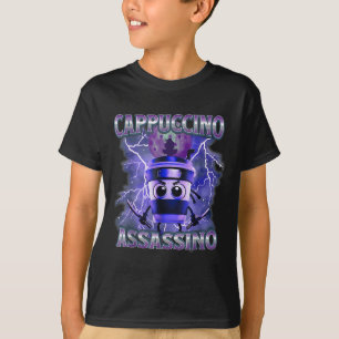 Cappuccino Ino Coffee Älskare Italy Brainrot Meme T Shirt