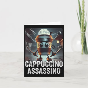 Cappuccino Ino, italiensk Brainrot Meme, Espresso Kort