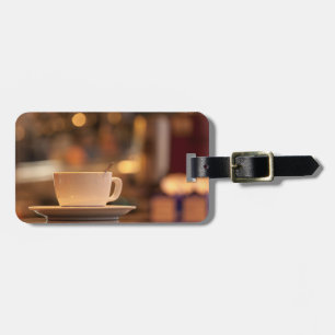 Cappuccino kaffe, Venedig, Italien Bagagebricka
