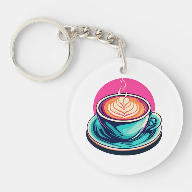Cappuccino kaffekopp (Framsidan)