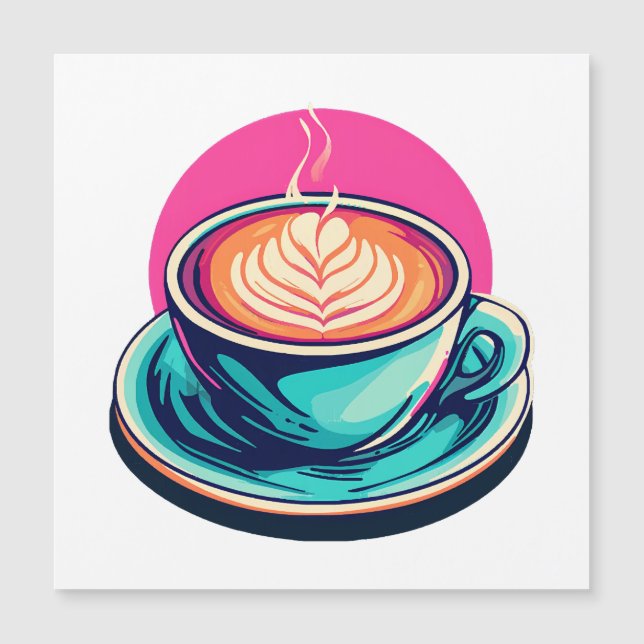 Cappuccino kaffekopp (Framsida)