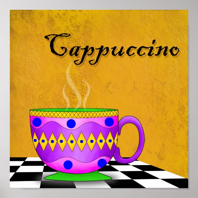 Cappuccino Poster (Framsidan)