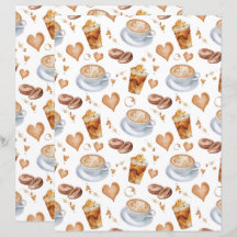 Cappuccino Scrapbookpapper