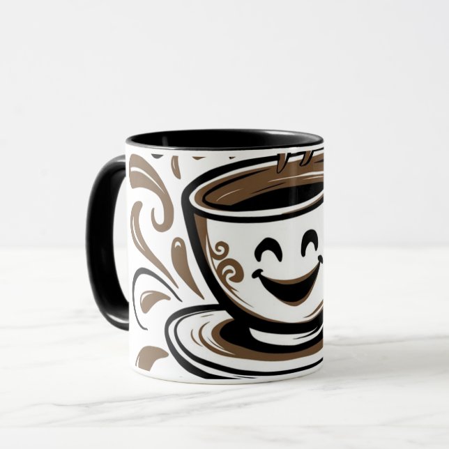 Cappuccino Souriant, Mugg (Framsida vänster)