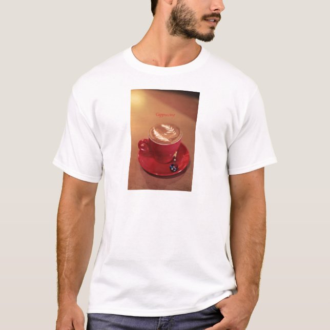 Cappuccino Tee Shirt (Framsida)