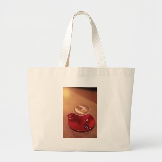 Cappucino Blank Jumbo Tygkasse (Framsidan)