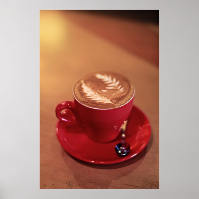 Cappucino Blank Poster (Framsidan)