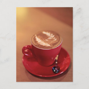 Cappucino Blank Vykort