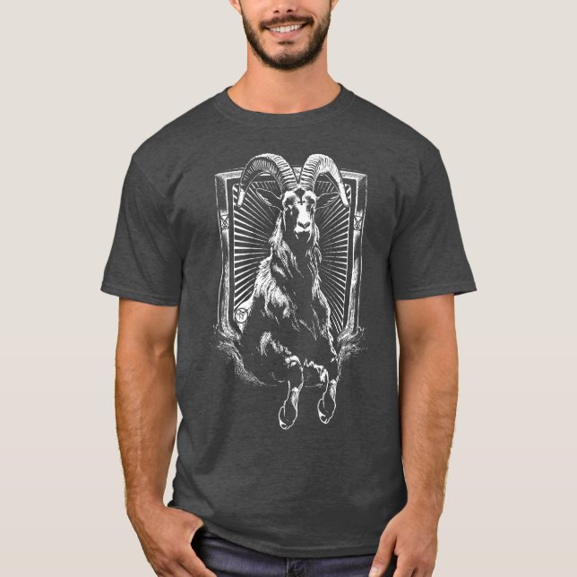 Capra Diaboli T Shirt (Framsida)