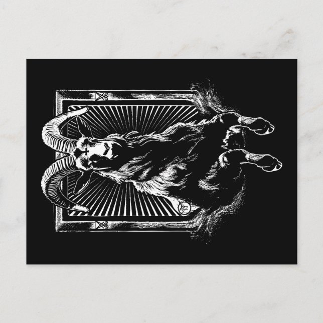 Capra Diaboli Vykort (Framsida)