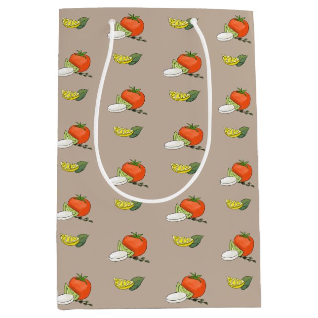 Caprese Italy Appetizer Chef Foodie Bride Gift (Framsidan)