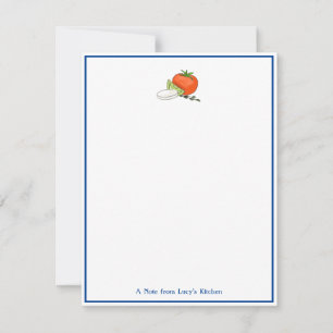 Caprese Italy Chef's Note Stationery Anteckningskort