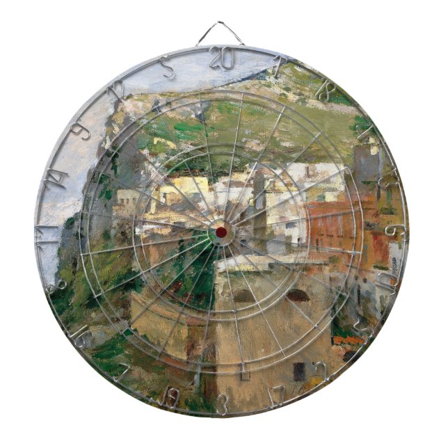 Capri (av Theodore Robinson) Darttavla (Framsidan)