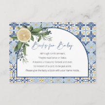 Capri Baby Shower, Citrus Italia, Bokar för Baby