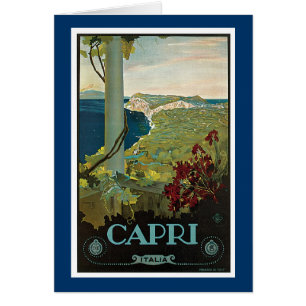 Capri Hälsningskort