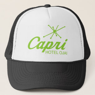 Capri hotell Ojai, Kalifornien lastbilsförarelock Truckerkeps