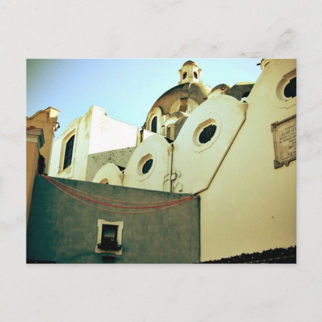 Capri-hus Vykort (Framsida)