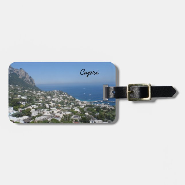 Capri italien bagagebricka (Horisontell Framsida)