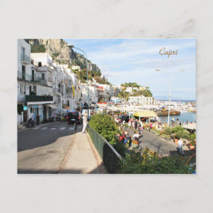 Capri, Italien, Fotografering, Vykort
