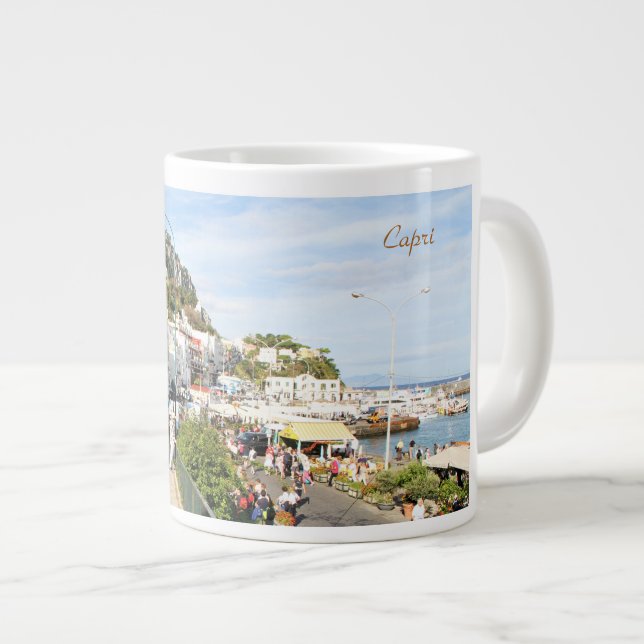 Capri, Italien, fotografi, Mugg Jumbo Mugg (Framsida höger)