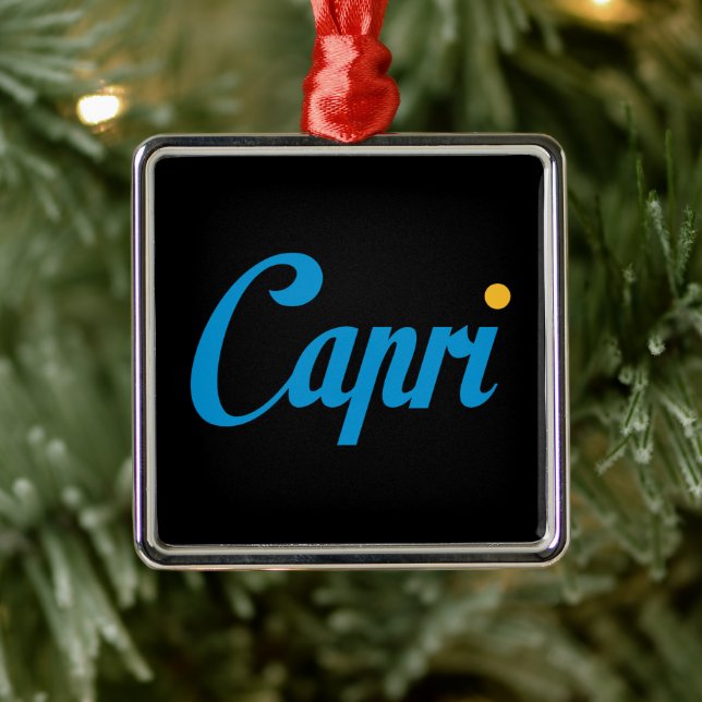 CAPRI-Italien Julgransprydnad Metall (Träd)