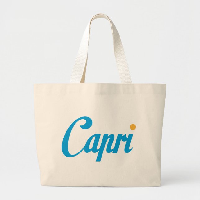 CAPRI-Italien Jumbo Tygkasse (Framsidan)
