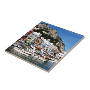 Capri, Italien Kakelplatta