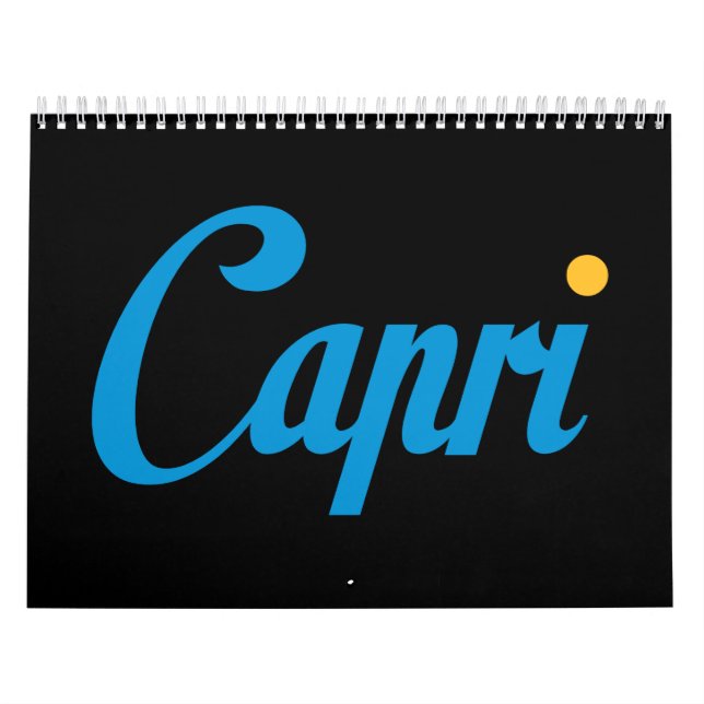 CAPRI-Italien Kalender (Omslag)