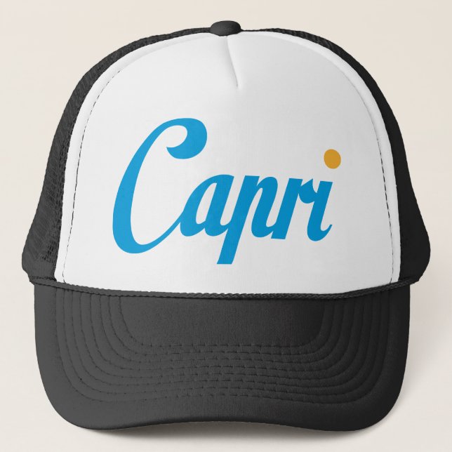 CAPRI-Italien Keps (Framsida)