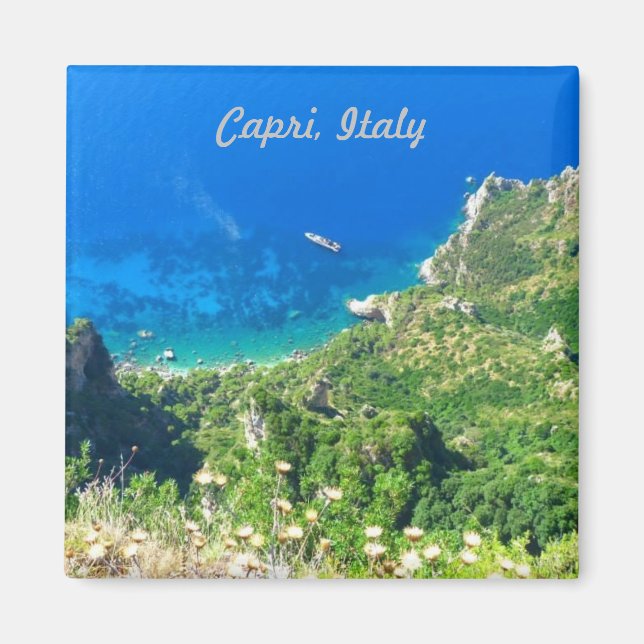 Capri, Italien Magnet (Framsidan)