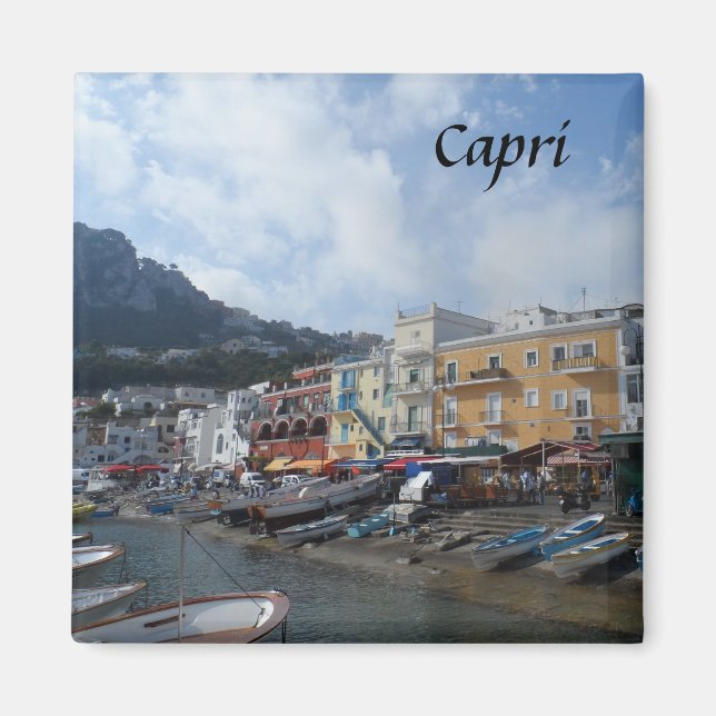 Capri, Italien Magnet (Framsidan)