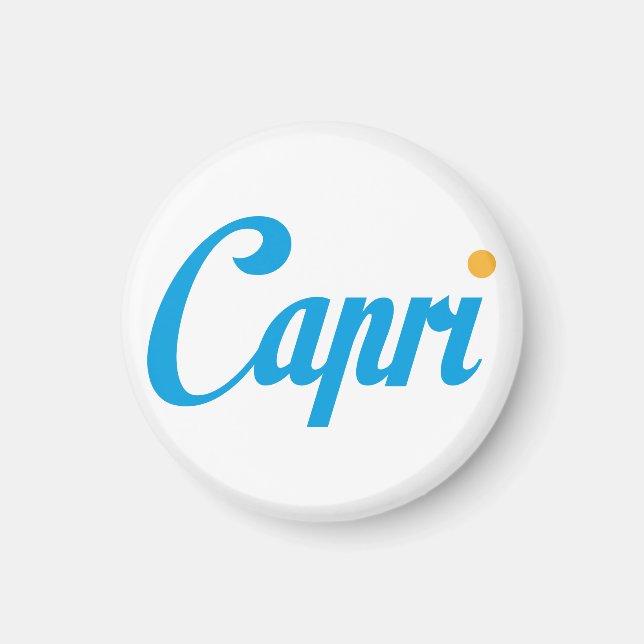 CAPRI-Italien Magnet (Framsidan)