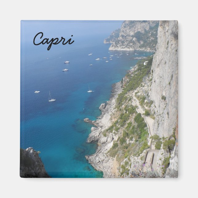 Capri, Italien Magnet (Framsidan)