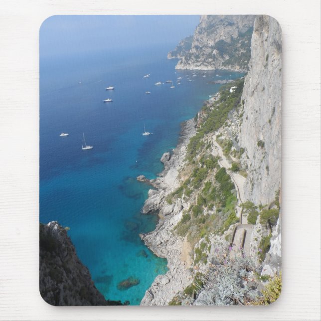 Capri, Italien Musmatta (Framsidan)