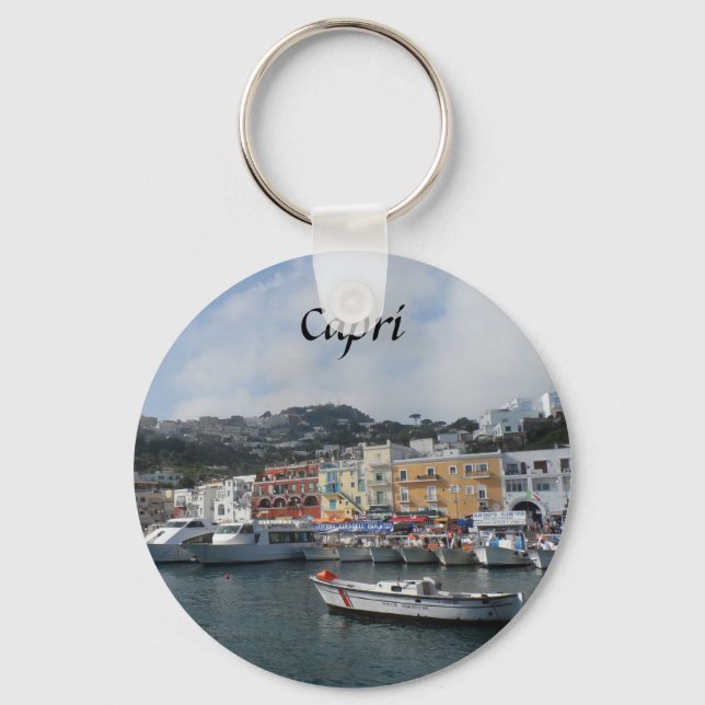 Capri, Italien Nyckelring (Framsida)